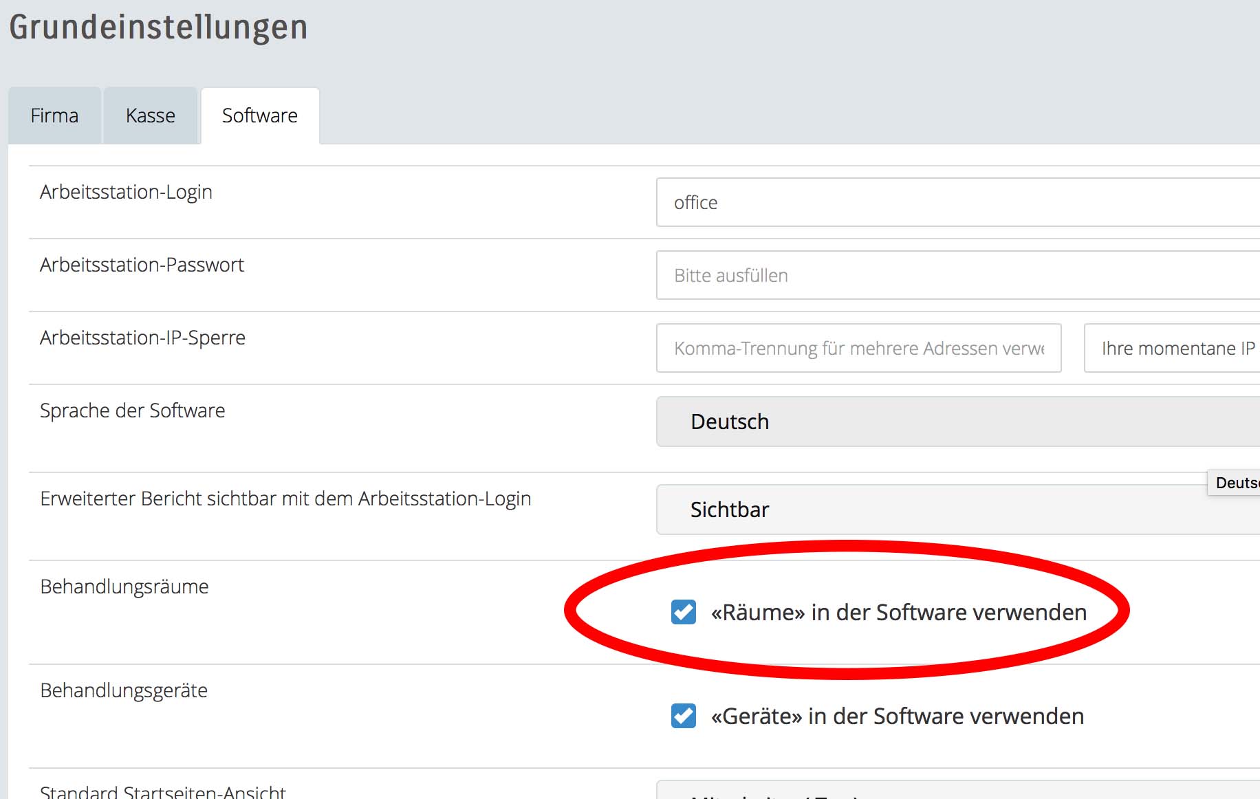 Räume verwenden